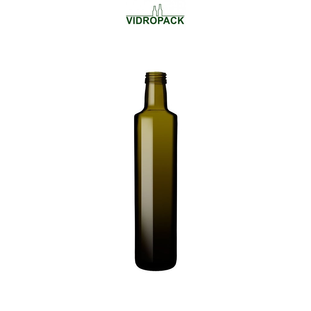 750 ml Dorica bottle olive / Antik green finish 31,5mm