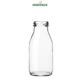 250 ml sapfles helder glas fles med twist off 43 monding