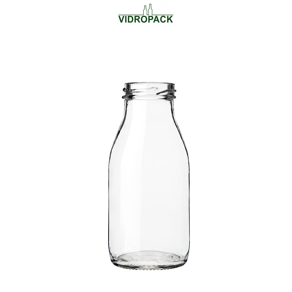 250 ml sapfles helder glas fles med twist off 43 monding