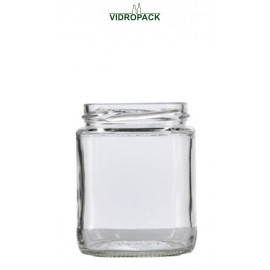 Glazen pot 240 ml Conserven met twist Off 66 monding