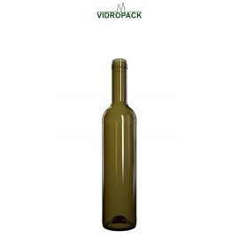 goud Kangoeroe God Bordeaux Classic wijnfles 75cl 750 ml Antikgroen glas schroefdop BVS