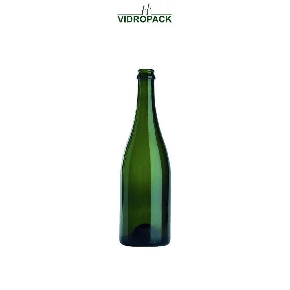 Op grote schaal Observatie Is aan het huilen 750 ml Champagne fles groen glas 835 gram kurk / kroonkurk CC29