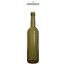 750 ml Bordeaux (308) Classic antikgrüne Flasche mit Schraubverschluss BVS Mündung