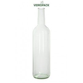 750 ml bordeaux (308) classic wijnfles helder glas schroefdopmonding BVS